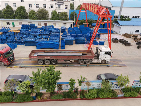 河南偉志鋼模板廠家購進多車原材料