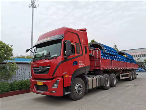 圓柱鋼模板發往河南中鐵七局鞏義項目部